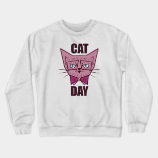 Cat day Crewneck Sweatshirt